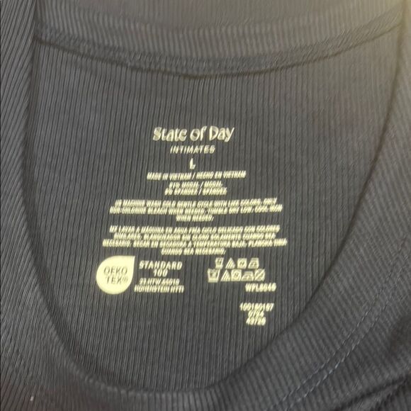 Modal Fixture Navy tank top dress Large - Picture 2 of 4